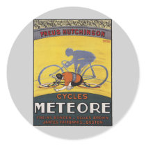 CYCLES METEORE ROUND STICKER