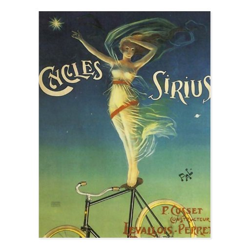 Cycles Sirius Bicycle Post Card