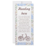 Cycling Aarhus, customizable rack cards