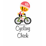 Cycling Chick Tank Top t-shirts