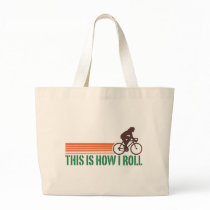 Cycling (female) canvas bags