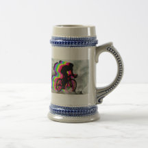 Cycling in the Clouds Coffee Mug