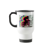 Cycling in the Clouds Mug