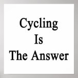 Cycling Is The Answer Posters