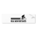 Cycling (male) bumper stickers