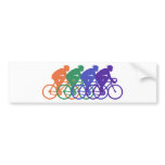 Cycling (male) bumper stickers