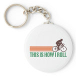 Cycling (male) keychains