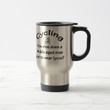 Cycling Man Coffee Mug