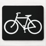 cycling silhouette mousepads
