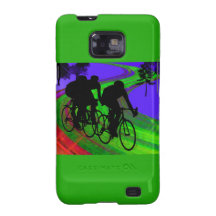 Cycling Trio on Ribbon Road Galaxy SII Covers