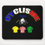 Cyclisme France Cycling Gift Ideas Mouse Pad