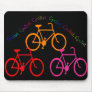 Cyclist Gifts, Biking Mania! Mouse Mats