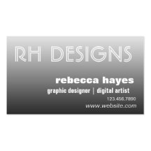 Cyclone Gradient Gunmetal Business Card Templates