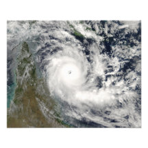Cyclone Ingrid Photographic Print