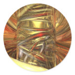 Cylinder of Rings Sticker