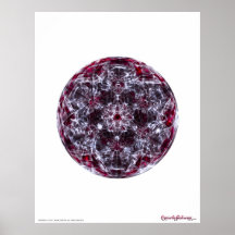 Cymatics: Metatron Cube Brainwave Sound Print