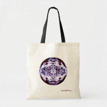 Cymatics Visible Sound Beta State Canvas Bag