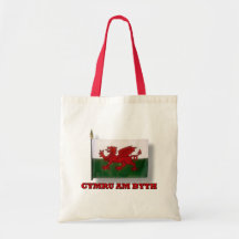 CYMRU AM BYTH CANVAS BAGS