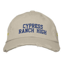 Cypress Ranch High *HAT* Class of 13 Embroidered Hats