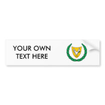 Cyprus Coat of Arms Bumper Stickers