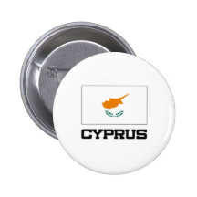 Cyprus Flag Pinback Button