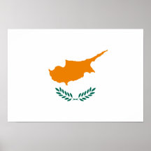 Cyprus Flag Print