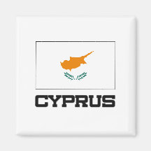Cyprus Flag Refrigerator Magnet