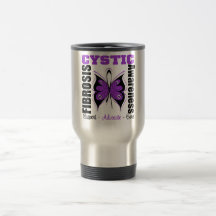 Cystic Fibrosis Awareness Butterfly Coffee Mug