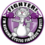 Cystic Fibrosis Cat Fighter photo sculptures