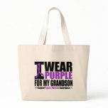 Cystic Fibrosis I Wear Purple For My Grandson bags