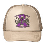 Cystic Fibrosis Survivor By Day Ninja By Night Mesh Hat