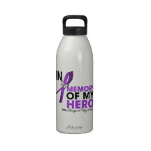 Cystic Fibrosis Tribute In Memory of My Hero Water Bottle