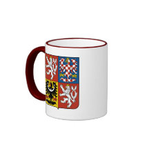 czech emblem coffee mug