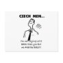 Czech Men Are Best Postcards