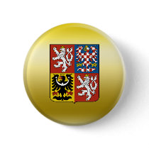 Czech Republic Coat of Arms Buttons