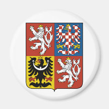 Czech Republic Coat of arms CZ Refrigerator Magnet