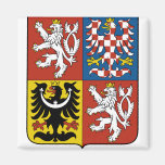 Czech Republic Coat of Arms detail Fridge Magnet
