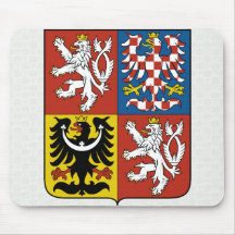 Czech Republic Coat of Arms detail Mousepad