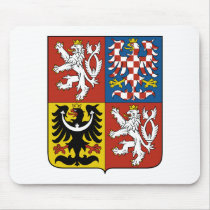 Czech Republic Coat of Arms Mousepad
