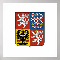 Czech Republic Coat of Arms Print