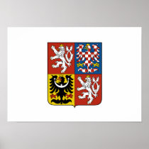 Czech Republic Coat of Arms Posters