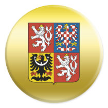 Czech Republic Coat of Arms Stickers
