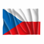 CZECH REPUBLIC FLAG photo sculptures