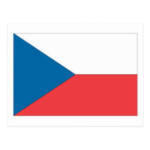 Czech Republic Flag Post Cards