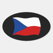 Czech Republic Flag Sticker