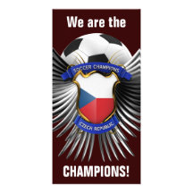 Czech Republic Soccer Champions Picture Card