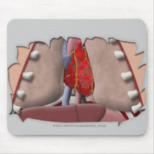 D20 Heart Mousemat