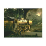 D52062 catches the evening light as it leaves Kroj Postcards