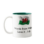 D6G Word from Wales Mug