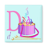 D - Alphabet Magnet